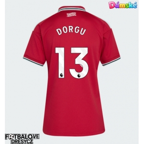 Manchester United Patrick Dorgu #13 Dámské Domácí Dres 2026-27 Krátký Rukáv Manchester United Patrick Dorgu #13 Dámské Domácí Dres 2026-27 Krátký Rukáv